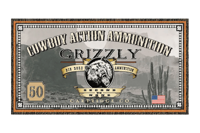 Grizzly Cartridge .38 Special Cowboy Action Ammunition 158 Grain Flat Nose 900 fps 50 Rounds 815152010001