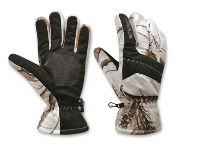 Hot Shot Defender Men's Insulated Waterproof Gloves Realtree Snow