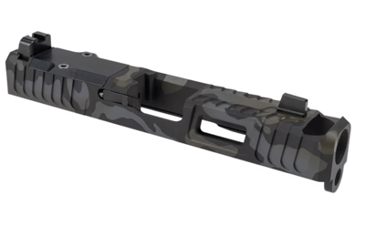 Zaffiri Precision Glock 19 Gen 3 Integrated Blowhole System No.2 Slide - Multicam Black