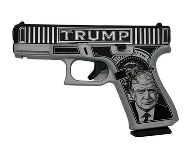 Glock G19 Gen 5 Custom Trump "Take America Back" PA195S203TTAB