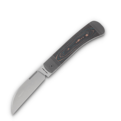 Jack Wolf Diamondback Jack 3.35" Stonewash Knife Camo Carbon Handle