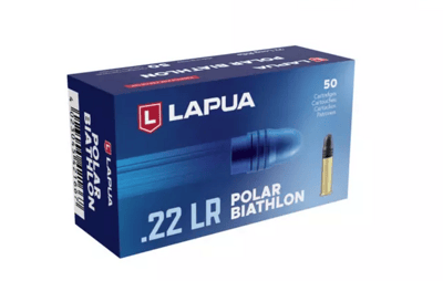 Lapua Polar Biathlon .22 LR Ammunition 40 Grain Lead Round Nose 500 Rounds