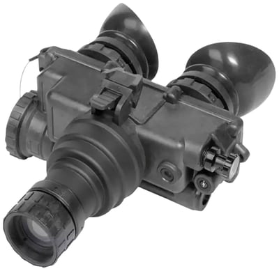 AGM Global Vision PVS-7 Night Vision Goggle, 3NW1, Gen 3, White Phosphor, 1x, 45-51 lp/mm, Black