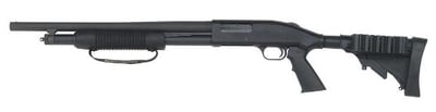 Mossberg 500L Tactical Left Hand 18.5" Black 12GA 015813598194