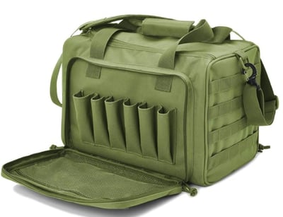 REEBOW GEAR Tactical Gun Range Bag Deluxe Pistol Shooting Range Duffle Bag