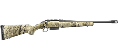 Ruger American Rifle Wild Camo IM Brush Stock 450 Bushmaster 736676169788