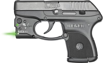 Ruger LCP Centerfire with Viridian Reactor R5 Green Laser