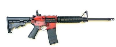 AR556 Red Distressed