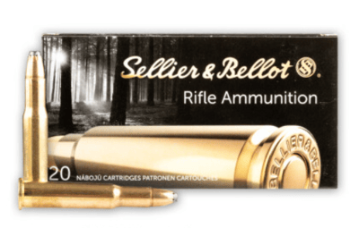 Sellier & Bellot Ammo .30-30 Winchester SP 150 Grain 2388 fps 500 Rd./Case SB3030A