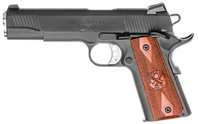 Springfield 1911 Loaded Parkerized Gear Up - 5 Mags & Range Bag 45 ACP PX9109LR18