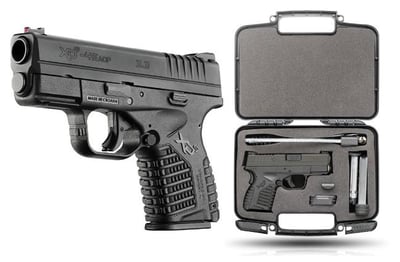 Springfield XDS 3.3" Black Essentials Package 45 ACP 706397899936