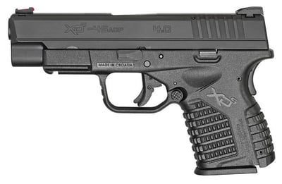 Springfield XDS 4" Black Essentials Package 45 ACP 706397899950