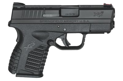 Springfield XDS 3.3" Single Stack Black Holiday Package 9mm 706397913793