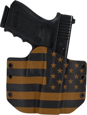 Outlaw Holsters Coyote USA OWB Holster Right-Hand for Taurus TX 22 Black