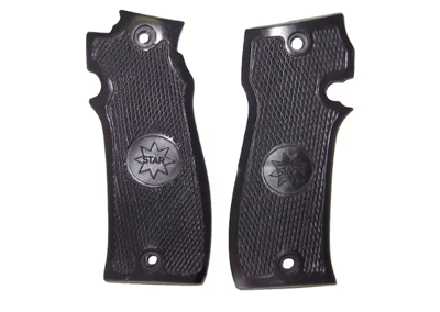 Triple K Vintage Gun Grips Star SS 380 ACP Polymer Black 1238