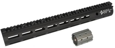 ALG Defense Ergonomic Modular Rail V3 M-LOK Handguard 15" - Black - $79.95