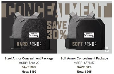 Concealment Carrier Packages From $199