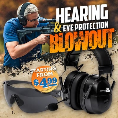 Hearing & Eye Protection Sale! from $0.37 (Free S/H over $25)