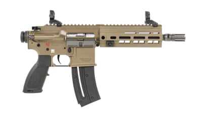 Heckler & Koch HK416, .22 LR, 8.50" Barrel, 20+1 Rds, Flat Dark Earth - $499.99 