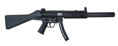 Heckler & Koch MP5 22 LR 16.1" 25rd Rifle, Fixed Stock, Black - $519.99 
