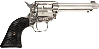 Heritage Rough Rider 22 LR, 4.75" Barrel, Black Polymer Star Grips, 6rd - $135 