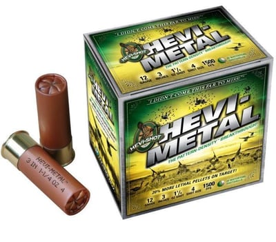 Case Hevi-Metal 3" 1-1/4oz #3 #2 or #BB - $204.99 after $25 MIR