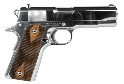 Tisas 1911 Desperado Chrome 9mm / .38 Super 4.25" Barrel 9-Rounds w/ 38 Super Barrel and Magazine - $599.99 ($19.99 S/H on Firearms / $15.99 Flat Rate S/H on ammo)