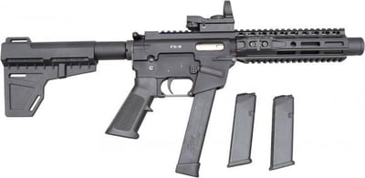 Freedom Ordnance FX-9 8" 9mm AR 15 Pistol w/ 33rd Mag and Shockwave Blade - and Free Shooters Pkg. - $549.99