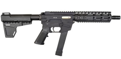 Freedom Ordnance FX-9 8" 9mm AR 15 Pistol w/ 33rd Mag and Shockwave Blade - $549.99