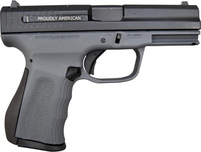FMK 9C1 G2 9mm Pistol - Patriot Edition - Black Slide on Dark Grey Frame, 2- Mags, 14+1rd - $249.99