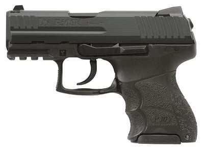 HK P30SK V3 9mm, 3.27" Barrel, Night Sights, Decocker, Black, 10rd/13rd - $599.99 