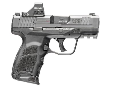 HK CC9 9mm Pistol, 3.32" Barrel, Optic Ready w/ Holosun 407K, 12rd/10rd Mags, Black - $745 (Free S/H)