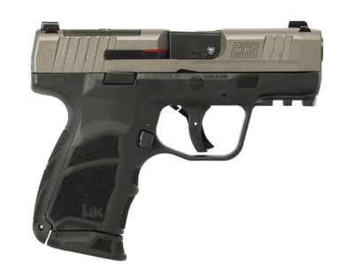 HK CC9 OR 9mm 3.32" BBL 10/12 Rd Pistol, Night Sights, Tungsten - $629 (Free S/H on Firearms)