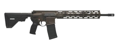 HK MR556 A4 5.56X45MM, 16.5" barrel, 30+1rd Black/Patriot Brown - $3279.99 