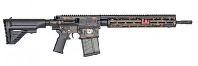 HK MR762A1 75th Anniversary 7.62x51mm, 16.50" Barrel, 20 Rounds, 4 Mags, Black / Camo - $4949.95