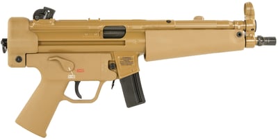 HK SP5K 9mm 8.86" 10rd Sporting Pistol, Threaded, 2 Mags, FDE - $2716.99 (Add To Cart) 