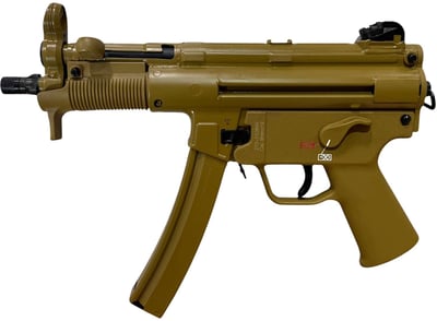 HK Firearms SP5K-PDW 9mm Pistol 5.83" 30rd - FDE - $2549.99 (Email Price)