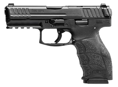 HK VP9 9mm 4" 17rd Semi-Auto Pistol, Optic-Ready, Black - $682.39 