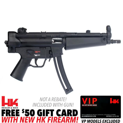 H&K MP5 22LR Pistol - $399.99 + $50 H&K Gift Card