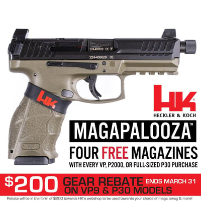 Heckler & Koch HK USP 9 V1 4.25 15-Round 9mm Pistol & $50 HK Webshop  Giftcard