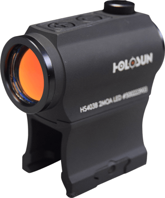 Holosun Technologies Micro 2 MOA Red Dot Sight With Shake Awake Technology Comes with Battery - $142.75