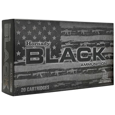 Hornady Black 5.56 NATO 75 GR InterLock Heavy Duty Brass 20 Rounds - $20.49