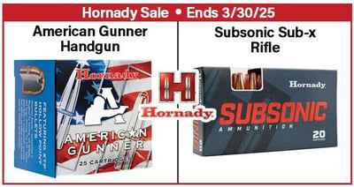 Shop Hornady Sub-X Rifle Ammo @ Midsouth Shooters Supply