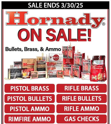 Hornady On SALE @ Midsouth Shooters Supply