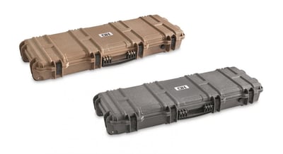HQ ISSUE Tactical Hard Rifle Case (FDE/Gray) - $89.99