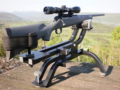 HySkore Black Gun Shooting Rest - $49.99 (Free Shipping on $100+ Orders)