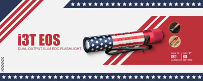i3T Stars & Stripes Edition Small Flashlight - $18.69 (Free S/H over $49)
