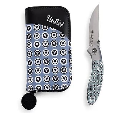 Brighten Blades United Folding Knife w/ Case - $5.49 (Free S/H over $49 + Get 2% back from your order in OP Bucks)