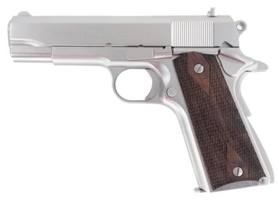 Tisas 1911 Tank Commander Nickel .45 ACP 4.25" Barrel 7-Rounds - $369.99 ($19.99 S/H on Firearms / $15.99 Flat Rate S/H on ammo)