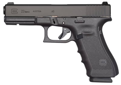 Glock G22 Gen 4 40 S&W 15+1 W/ Tritium Night Sight & Three Mags - Police Trade-In - $299 